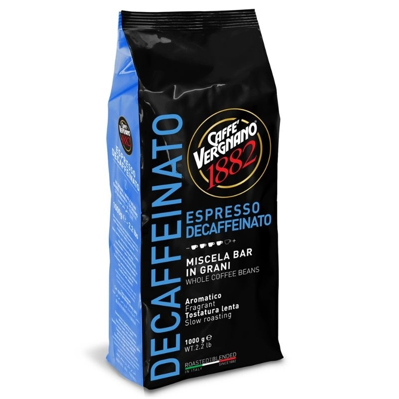 Cafea Vergnano Expresso Decaffeinated 1kg 0